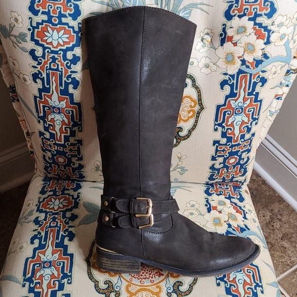 Steve Madden leather riding boot! - Picture 1 of 8